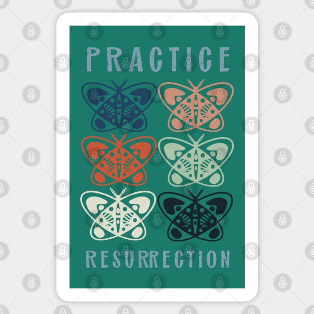 Practice Resurrection Sticker by Bittersweet & Bewitching